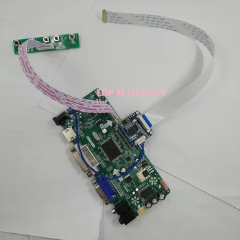 

kit for LP156WF6(SP)(H1) 1920*1080 Controller board LG display HDMI VGA 30pin EDP 15.6" LED DVI 60Hz Panel Screen LCD M.NT68676
