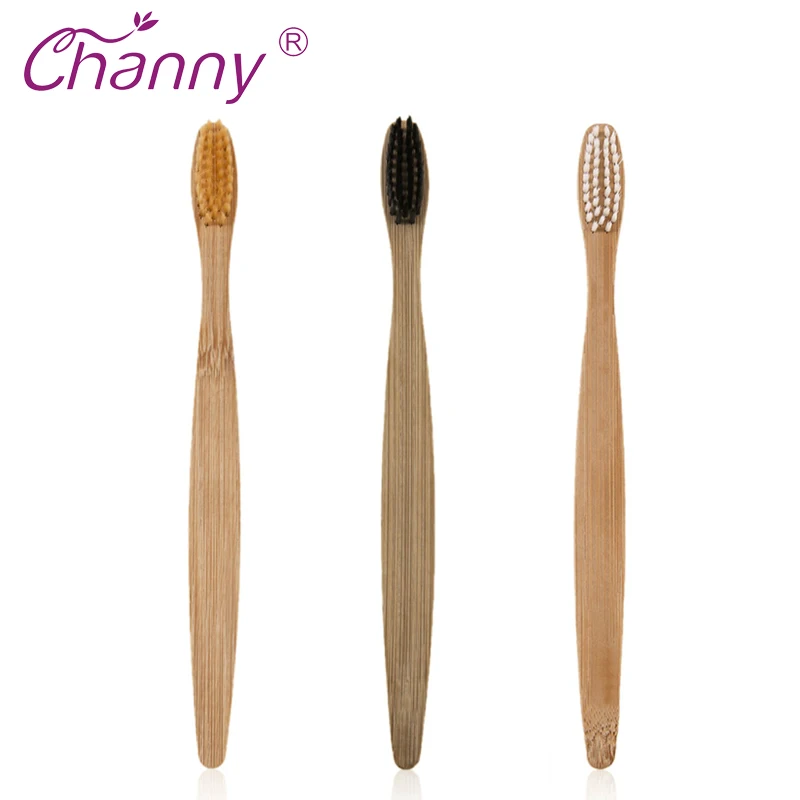 

Environment-friendly Wood Toothbrush Bamboo Toothbrush Soft Bamboo Fibre Wooden Handle Low-carbon Eco-friendly
