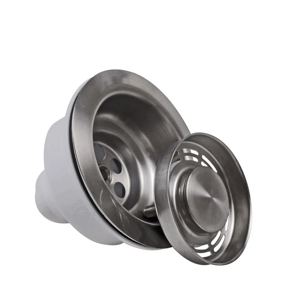 114mm Stainless steel Sink drain strainer Kitchen Fixtures Basin Drainer Kitchen accessories sink filter StopperXK301C001