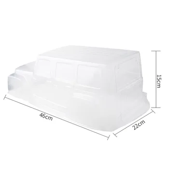 

1/10 New Climbing Car 313 Wheelbase Five-door Transparent Car Shell For Jeep Model Accessories