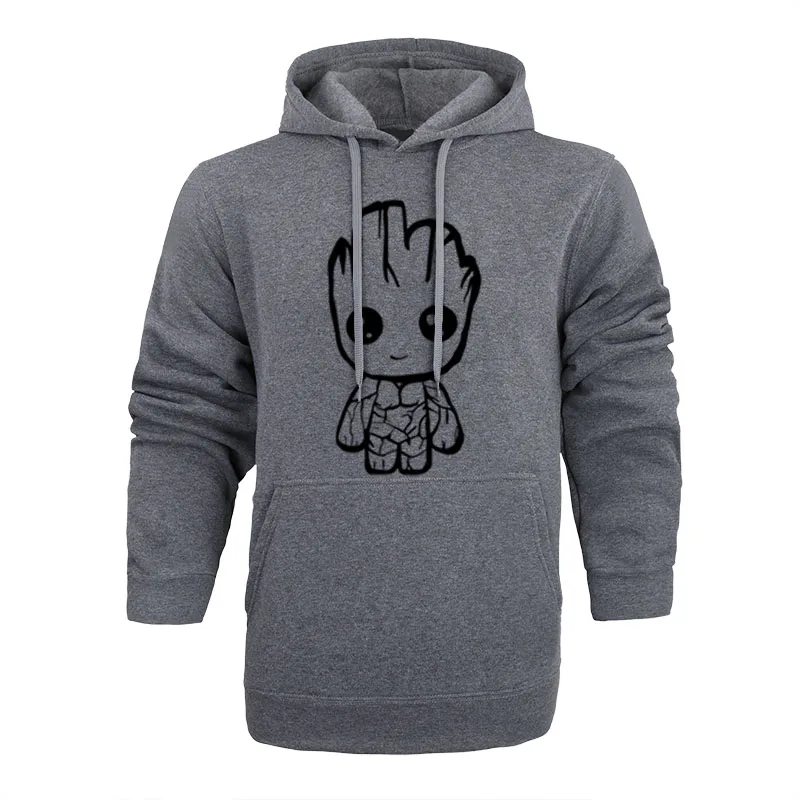

Groot Hoodies Tees Men Unisex X planet monarch Bounty Hunter Superhero Movie guardians of the galaxy Lovely COOL funny Novelty