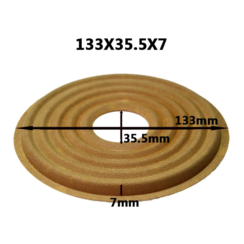 Эластичный громкоговоритель 133x35.5/135x35.5/135x49 5 мм сабвуфер низкочастотный динамик