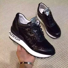 fashion brand glitter espadrilles women shoes fashion breathable shoes cc espadrilles lace up fashion wedges height increase