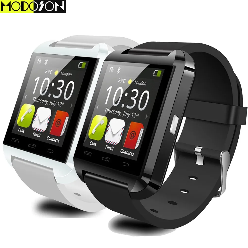 Bluetooth Smartwatch U8 U Smart Watch for iPhone 6/puls/5S Samsung S4/Note 3 HTC Android Phone Smartphones Android Wear