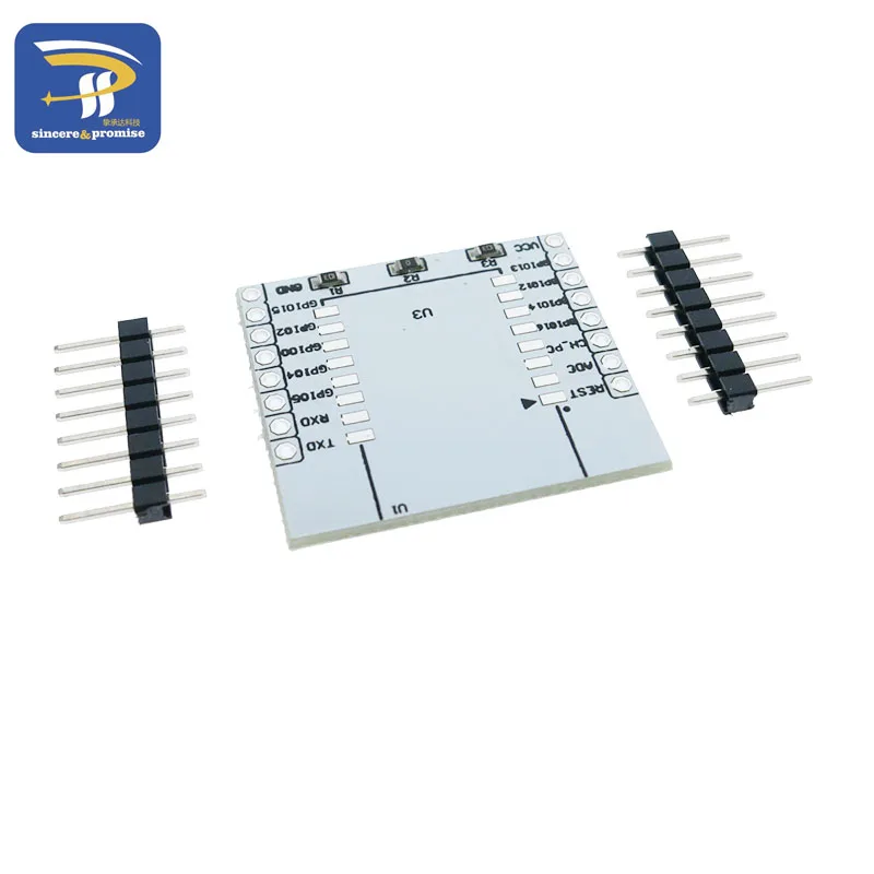 ESP8266 serial WIFI module adapter plate Applies to ESP-07, ESP-08, ESP-12E