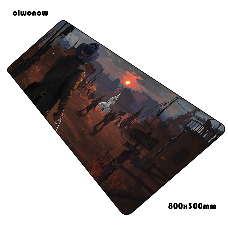Red dead redemption 2 коврик для мыши 800x300x2 мм милый коврик для компьютерной мыши игровые аксессуары популярный коврик для мыши клавиатура pc gamer - Цвет: Size 800x300x2mm