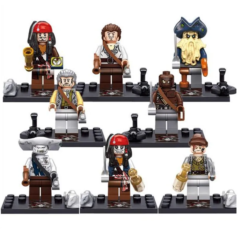 pirates of the caribbean toy ship with action figures