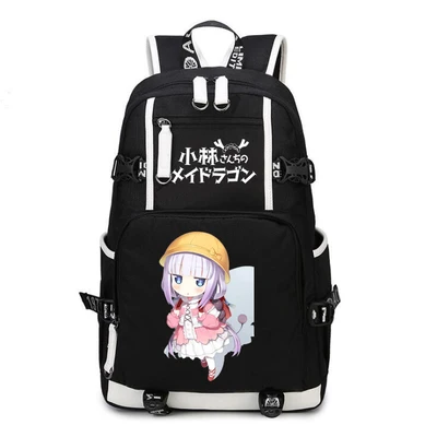 Kobayashi-san Chi no Maid рюкзак с принтом дракона аниме kanna Tohru Косплей нейлоновая школьная сумка дорожные сумки