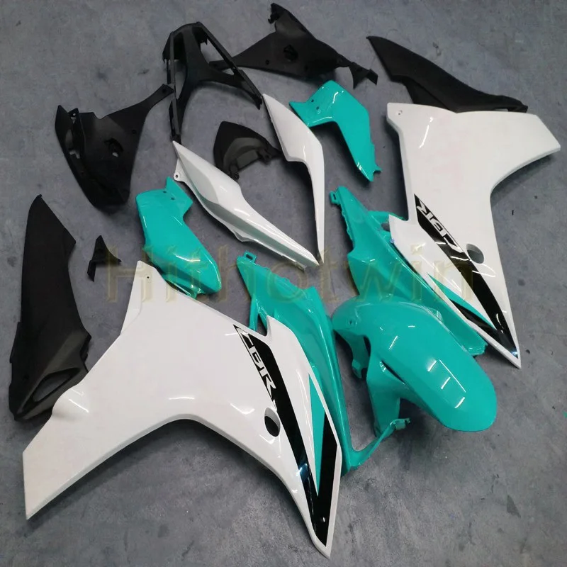 Заказной комплект кузова мотоцикла для HONDA CBR600F 2011-2013 CBR 600F ABS Пластиковый обтекатель+ Botls+ литьевая форма белый оранжевый - Цвет: K