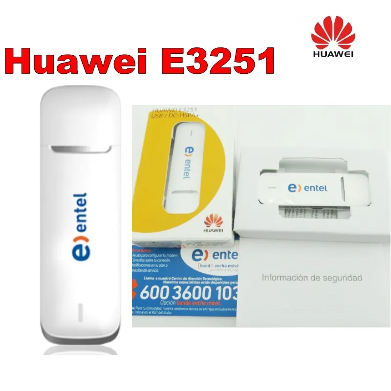 Совершенно новый Оригинальный разблокированный HSPA + 43 2 Мбит/с HUAWEI E3251 драйвер