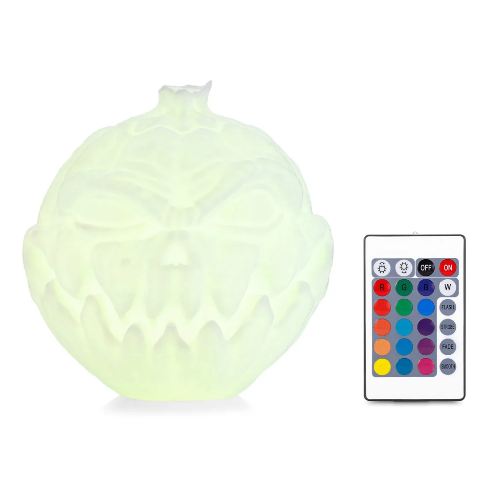 

LightMe 3D Printing Devil Pumpkin Face Light Colorful Night Lamp With Remote Control For Halloween Home Decoration
