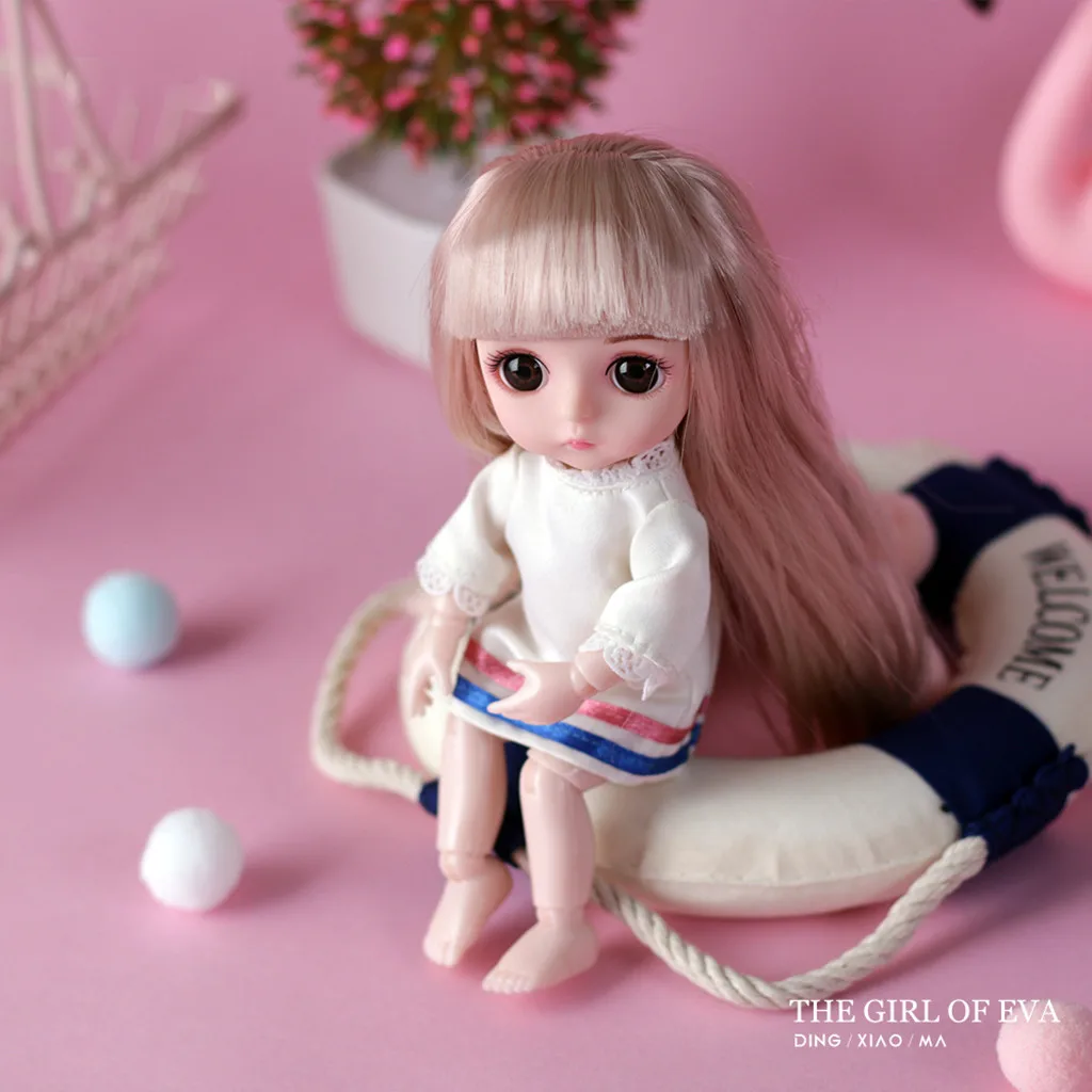 MUQGEW, модная Кукла для девочек, 3D кукла, мягкая и гладкая, Bonecas, детские куклы, игрушки для детей, подарки