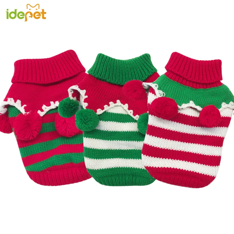 

Christmas Sweater Dog Winter Warm Clothes Coat Pet Clothing Warm Comfy Clothes for Cats Ugly Christmas Sweater for Pet 25
