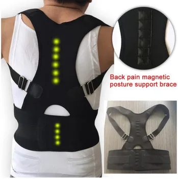 

Back Braces Orthopedic Posture Unisex Adjustable Magnetic Shoulder corrector Shoulder Straightener rug correctie mannen