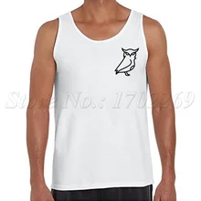 Новое поступление мужские модные безрукавки Luca T.F Wob стикер дизайн карман Одежда для собак повседневные Singlets