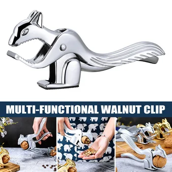

Squirrel Shaped Walnut Clip Zinc Alloy Opener Kitchen Pliers Tool Nut Opener Clip di noce a forma di scoiattolo BDF99