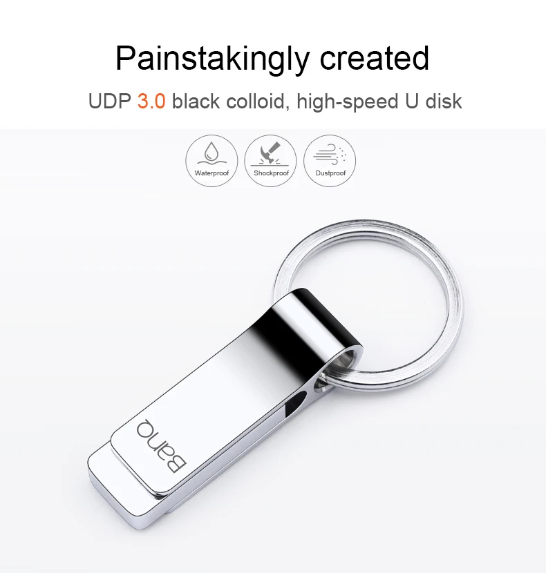 BanQ F90 128 Гб 64 ГБ 32 ГБ USB 3,0 флеш-накопители модные высокоскоростные металлические водонепроницаемые Usb флешки