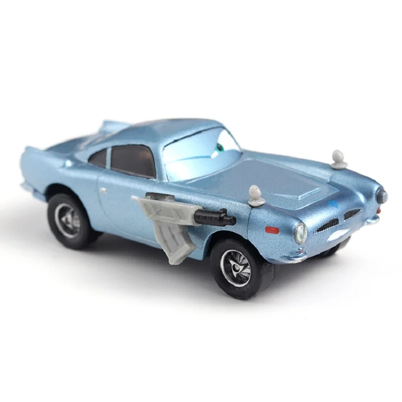 Автомобили Дисней Pixar Автомобили золото Dinoco синий черный полицейский Молния Маккуин литой игрушечный автомобиль для детей 1:55 Свободный абсолютно Car2& Car3
