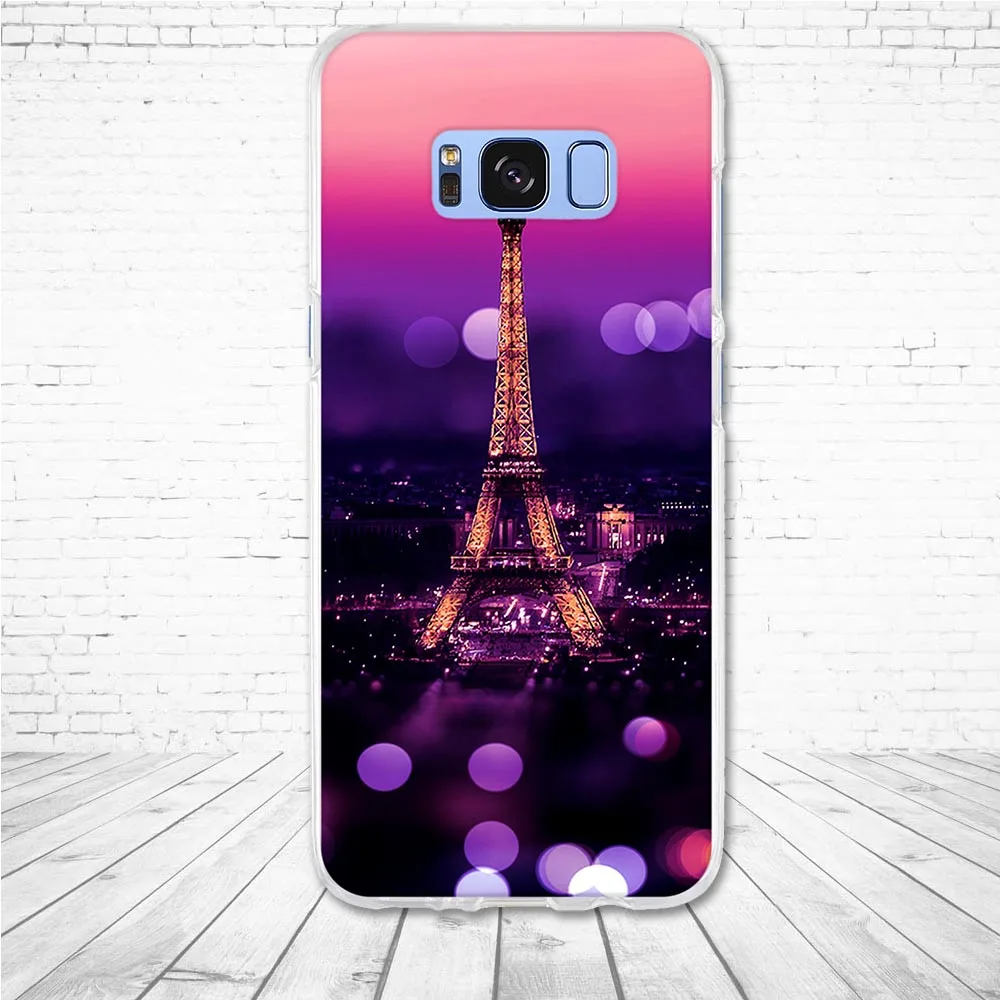 Мягкий силиконовый чехол накладка для Samsung Galaxy S8 G955F G950F чехлы S 8 с