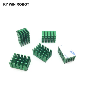 

5pcs/lot Aluminium Heatsink Heat Sink Transistor Radiator Cooler Cooling 20*14*11MM For Raspberry Pi 3 Model B /Orange Pi