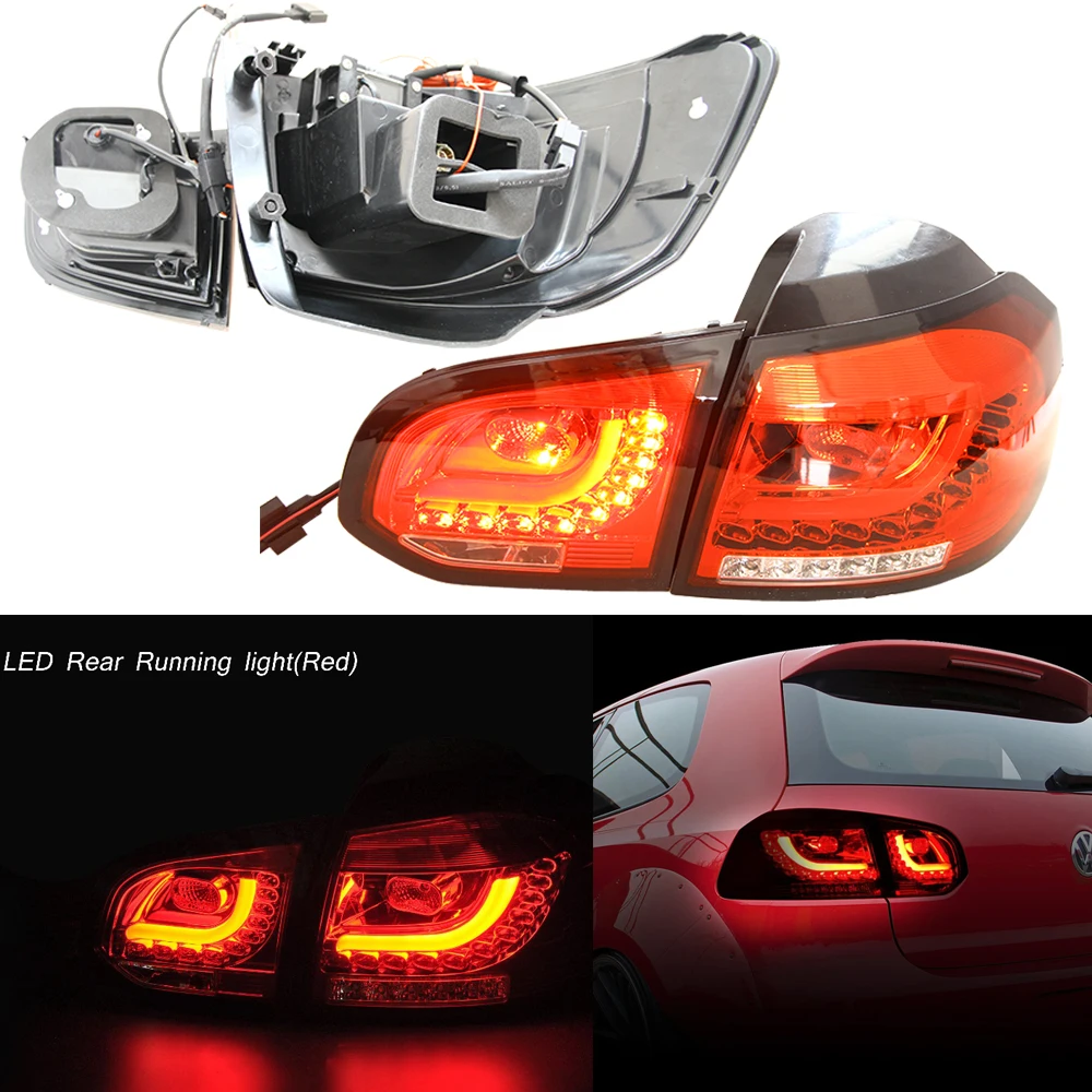 12v Automotive Led For 10 14 Vw Golf Gti Mk6 Red Euro 12v Automotive Led For 10 14 Vw Golf Gti Mk6 Red Euro