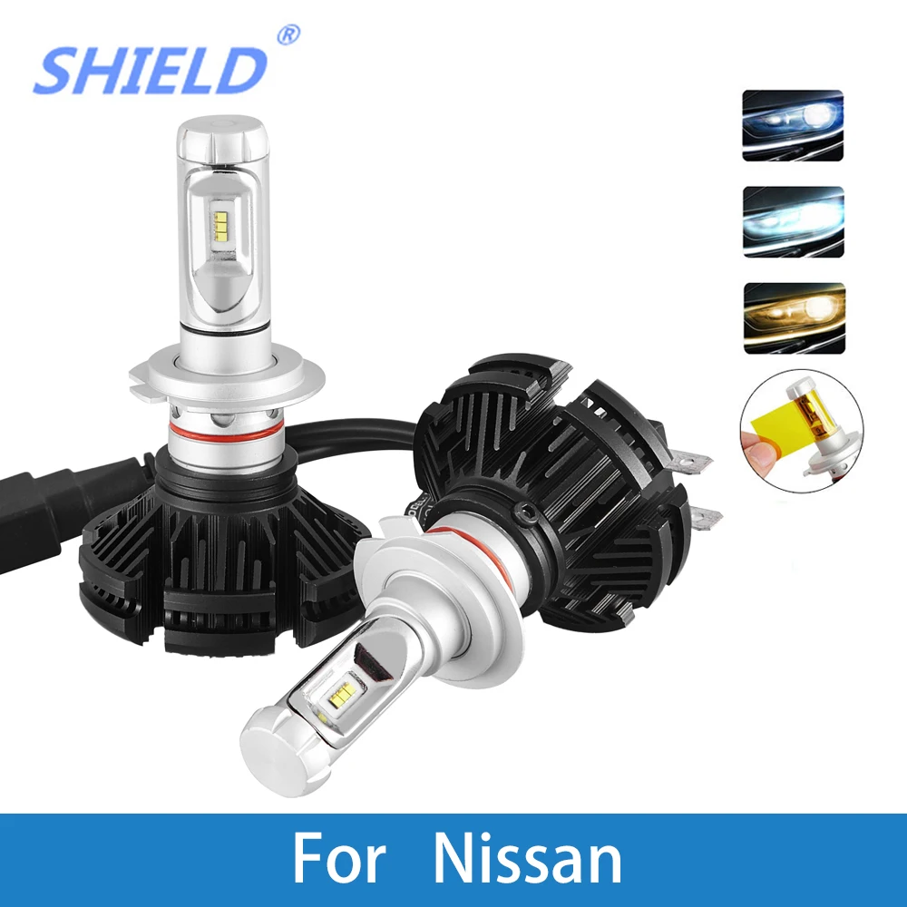 

LED Car Headlight Bulb H4 H7 H11 H1 H3 9005 12V 12000LM LED Auto Lamp For Nissan Qashqai/Juke/Tiida/X-Trail/Note/Kicks/Almera