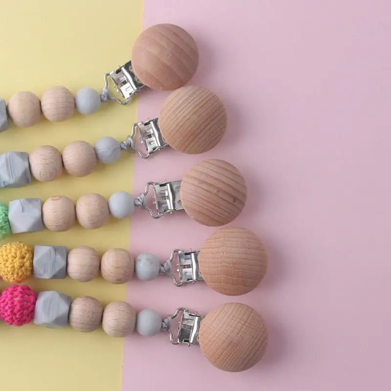 girls princess 3X Dummy Holders //Clip// pacifier //soother// leash Strap