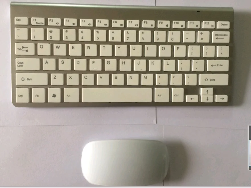2016 NEW Version 2.4G Ultra-Thin Chocolate Key Wireless Keyboard Mouse Combos for Apple Mac Pc WindowsXP/7/8/10 Smart Tv Box