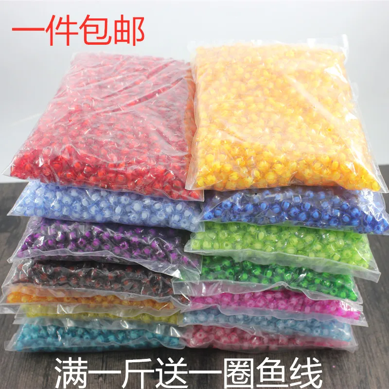 

10mm cor interior DE plastico quadrado talao frisado diy mao-tecido frisado contas cor DE acrilico