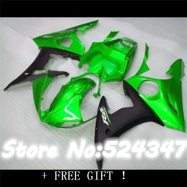 Custom Motorcycle Abs Fairings Set For 2003 2004 2005 Yzfr6 03 04 05