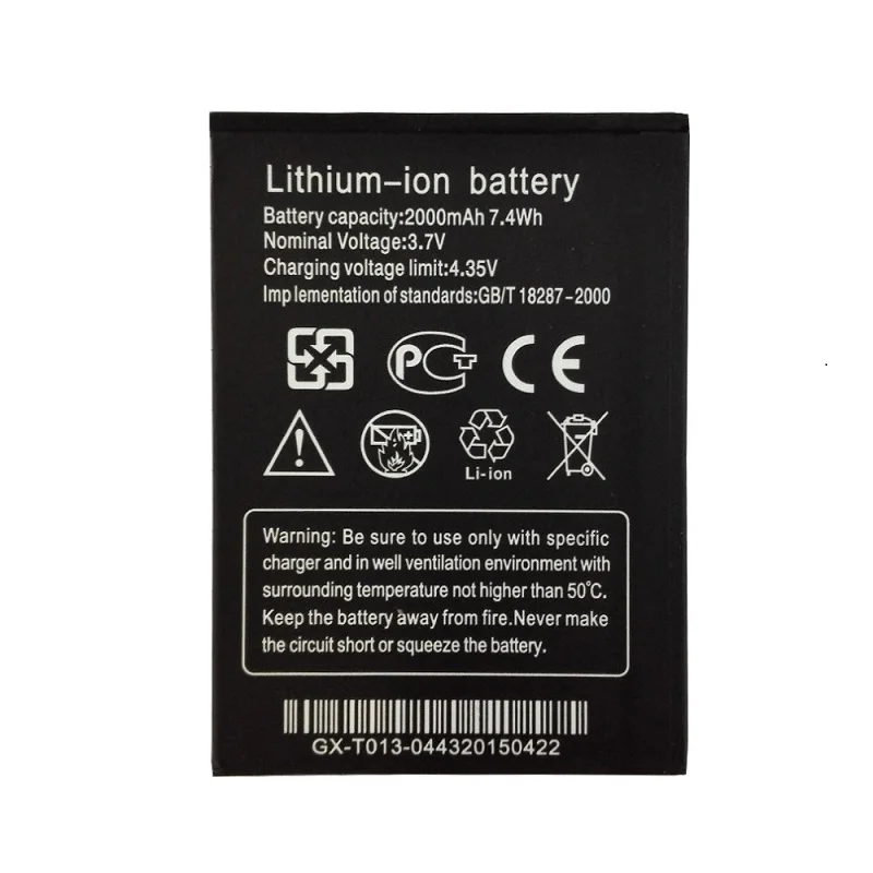 Original-Battery-for-THL-W200-2000mAh-Backup-Li-ion-Battery-for-THL-W200-W200S-W200C-Smartphone