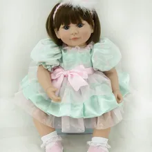50 см силиконовые куклы reborn реалистичные 20 дюймовые куклы принцессы для маленьких девочек Детские Рождественские новогодние подарки подарок на день рождения