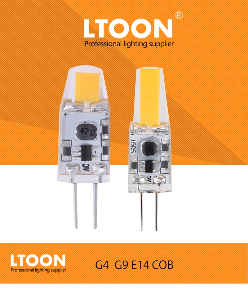 [LTOON] светодиодный светильник G4 G9 E14 AC/DC 12 В 220 В 3 Вт 6 Вт 9 Вт COB светодиодный G4 G9 Лампа с регулируемой яркостью для хрустальной люстры