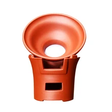 Фиолетовая глина yixing tea Leaks сетчатый фильтр для чайника с базой ручной работы из фиолетовой глины Чайный фильтр кунг-фу Чайные Аксессуары