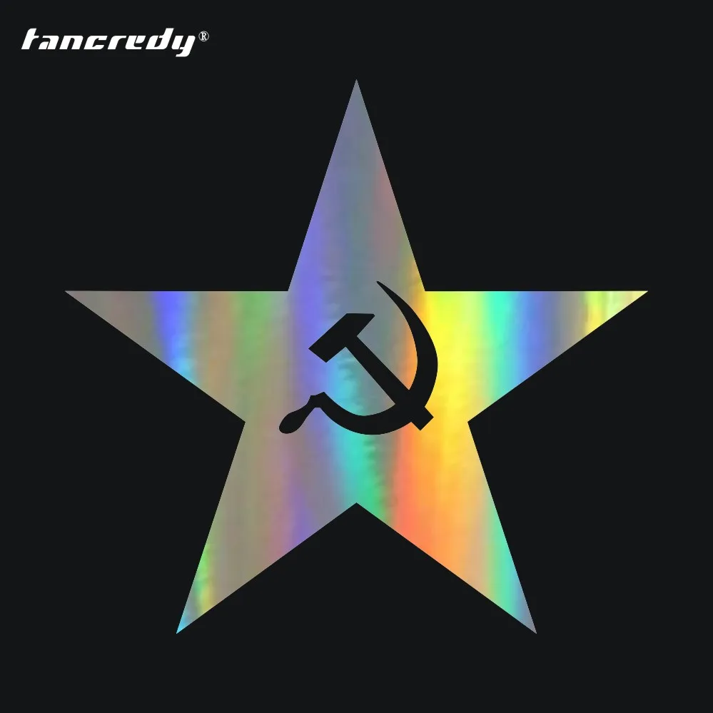 Наклейки Tancredy The 2nd Half Price 3D Car Styling наклейки и Переводные картинки Звезда СССР 10 см *