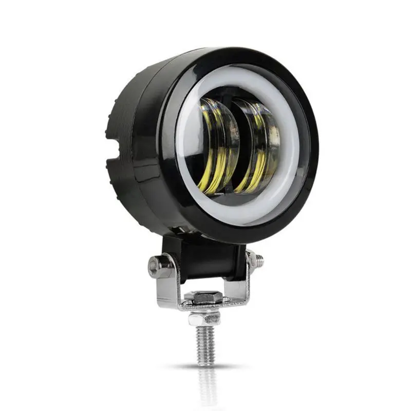 

20W Waterproof Round LED Angel Eyes Light Bar Spot Light Motorcycle Offroad Car Boat Led Work Light