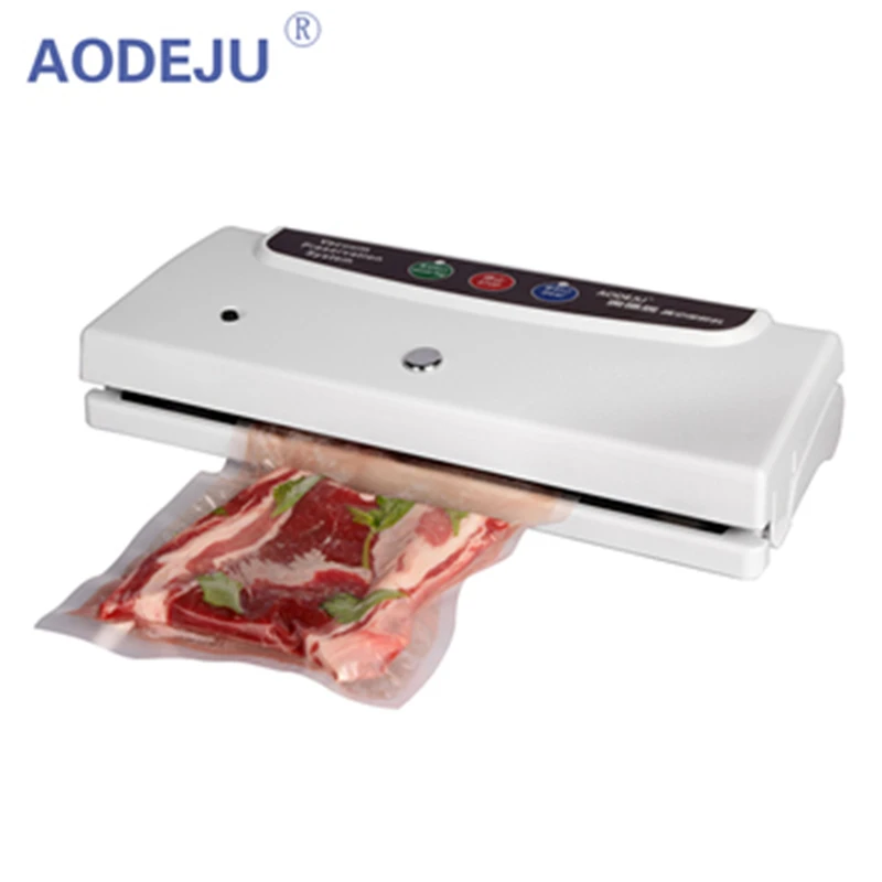 Fast Delivery and Shipping Can Customize Househlod Food Vacuum Sealer Packaging Machine Film Sealer Vacuum packer Give free Bags