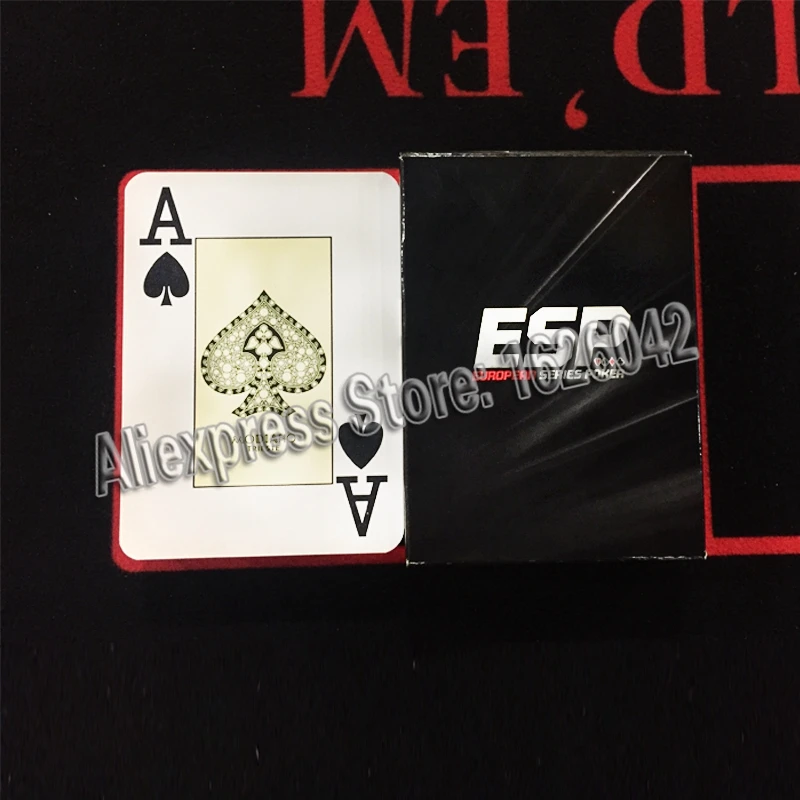 Modiano ESP Poker Размер 2 Jumbo индекс пластиковые игральные карты, казино Quolity Европейский покер Tourment