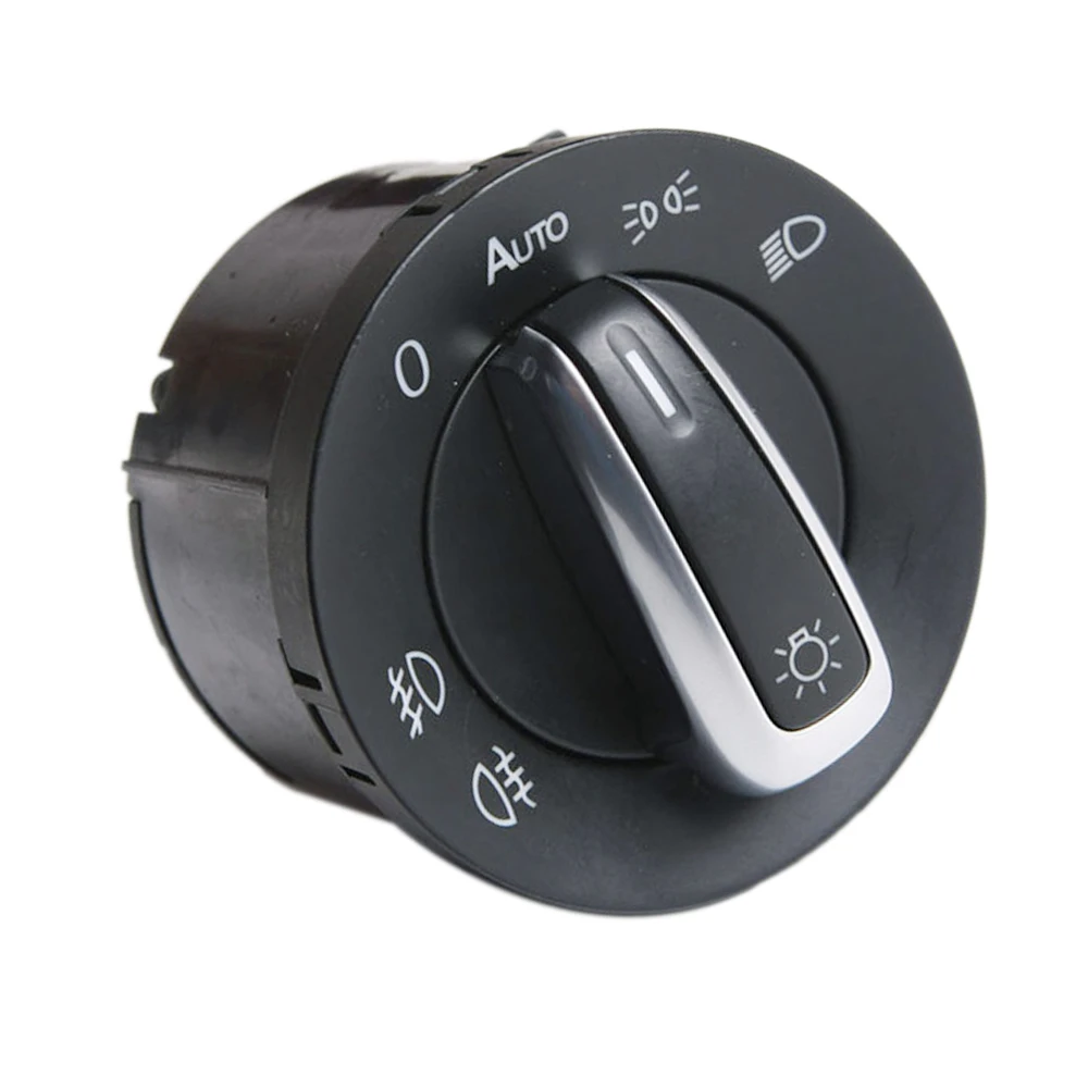 

Qty5 TUKE headlight switch 5ND941431B Chrome Phare Commutateur Automobile VW Passat B6 B7 Tiguan Jetta Caddy Golf MK6 VI 6 Jetta