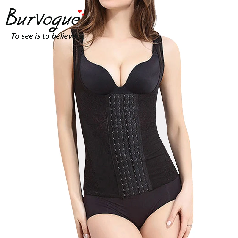 Hot Shapers Neoprene Sauna Sweat Vest Waist Trainer 