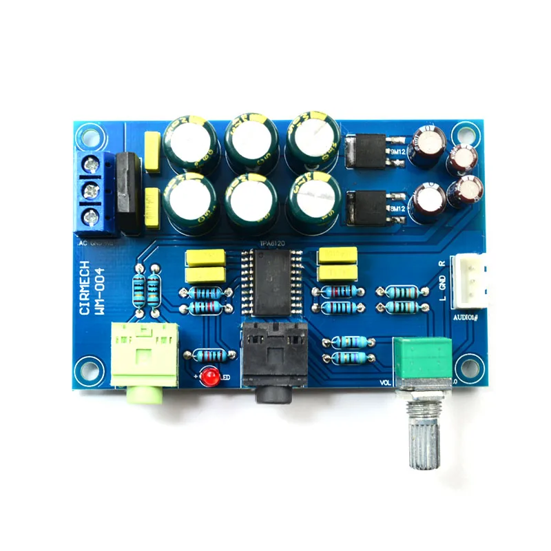 CIRMECH TPA6120A2 Плата усилителя для наушников HIFI high fidelity amp board kit и готовая плата