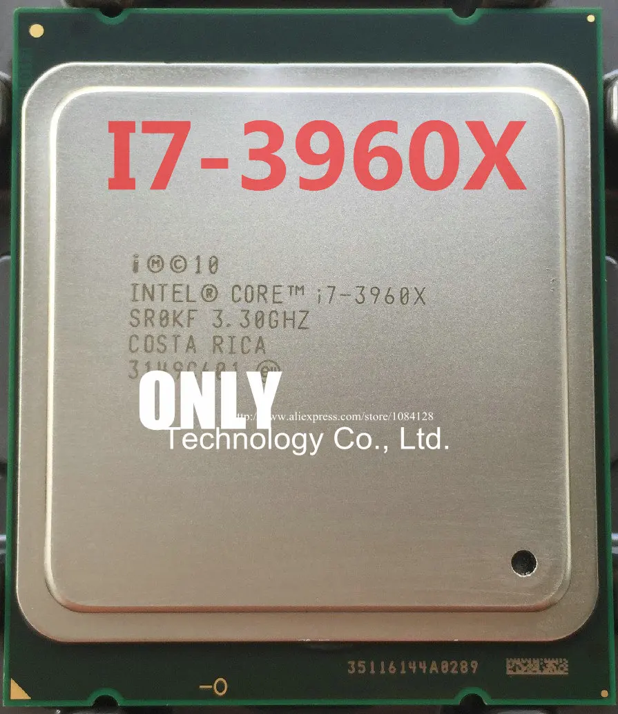 Процессор Intel Core i7-3960 i7 3960x cpu 3,3 GHZ 32nm 130W LGA 2011 шестиядерный настольный компьютер