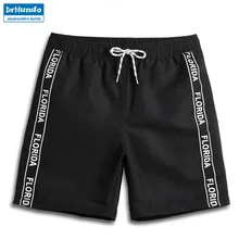 Обшитые мужские шорты купальный костюм сексуальные плавки бегуны быстросохнущие плавающие плавки для серфинга