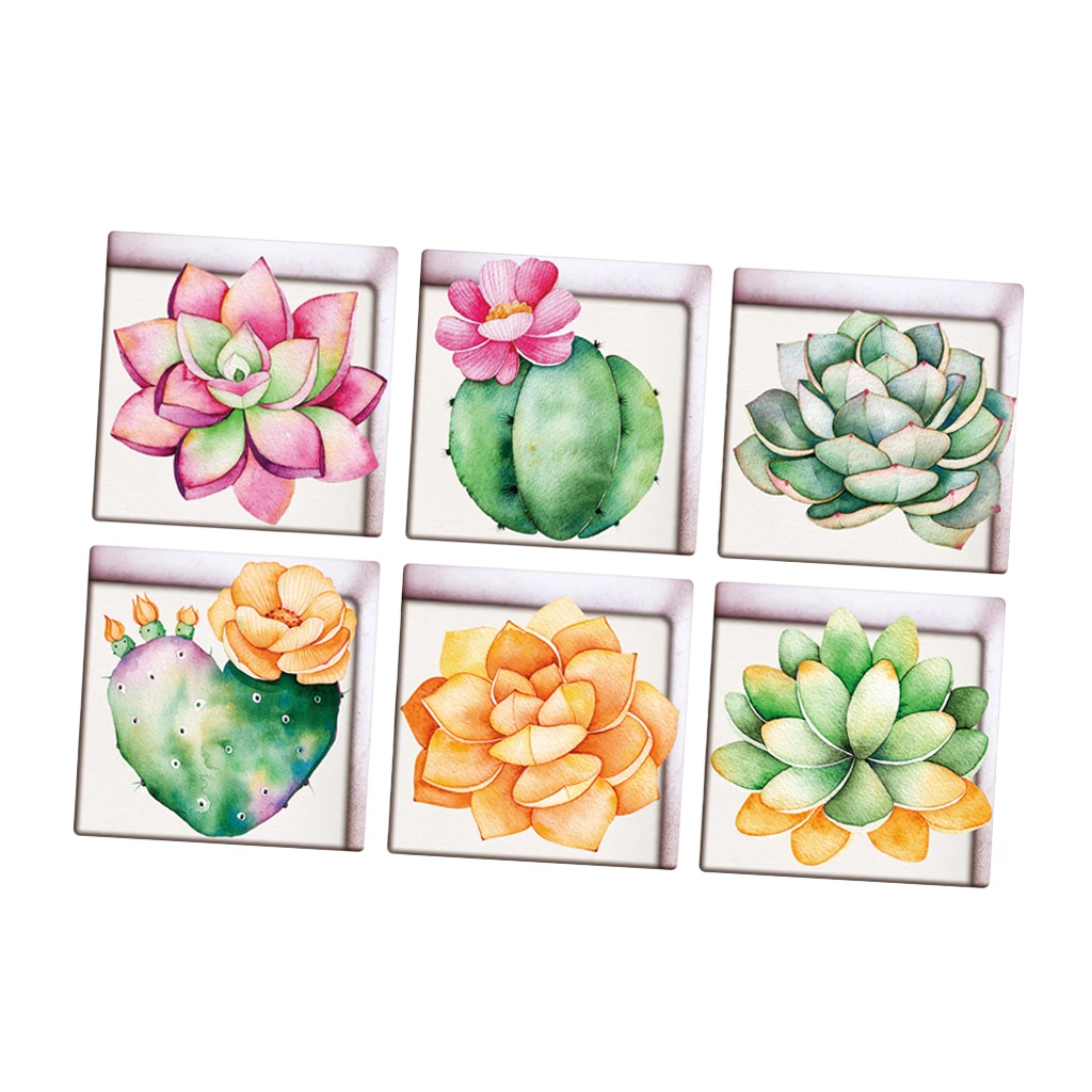 6pcs 3D Antiskid Bathtub Appliques Bath Sticker Bathroom Decal PVC Mural anti-slip Waterproof Home Decoration