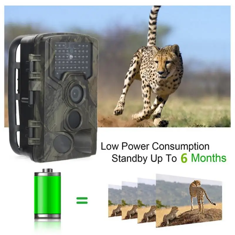 

3G Outdoor MMS Hunting Camera HC-800G 16MP Full HD Hidden Camera Night Vision Trail Camera Waterproof 2.0 Inch Display