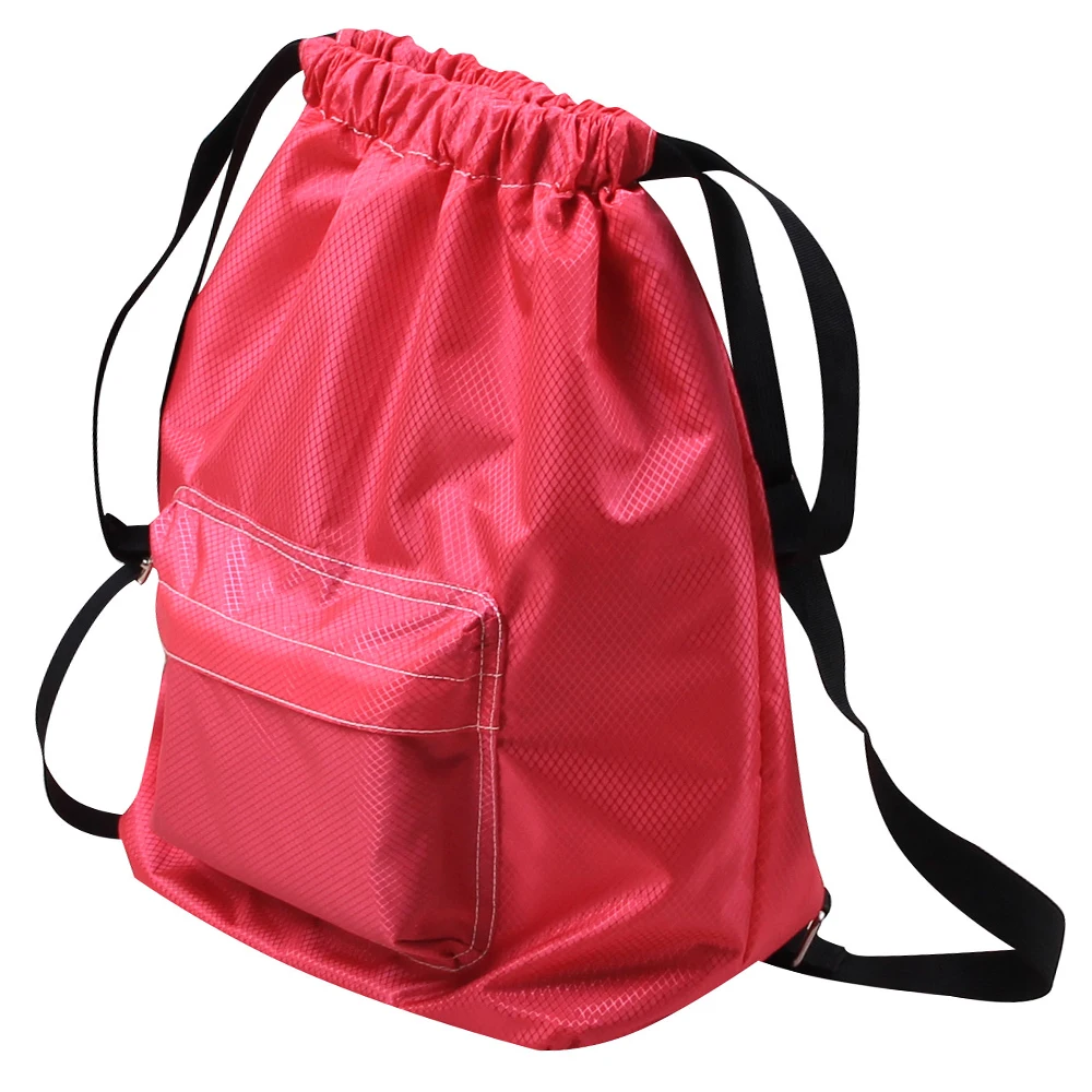 Шнурок Унисекс Рюкзак мешок с кулиской водонепроницаемый мужской спортивная подготовка на открытом воздухе Фитнес Простой Легкий сухой