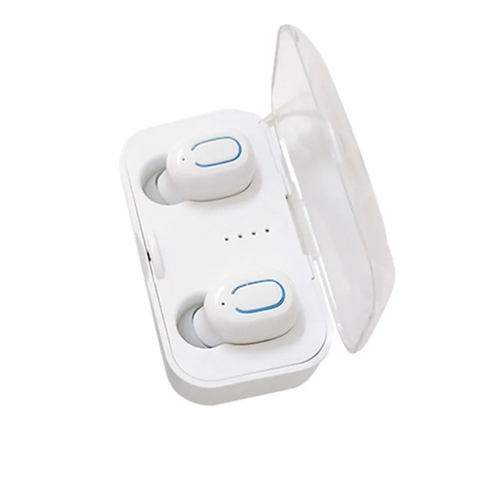 2019 New Mini ergonomic design Wireless Earbuds Bluetooth Earphones Noise Canceling 3D Stereo Sweatproof in-Ears With Box #A