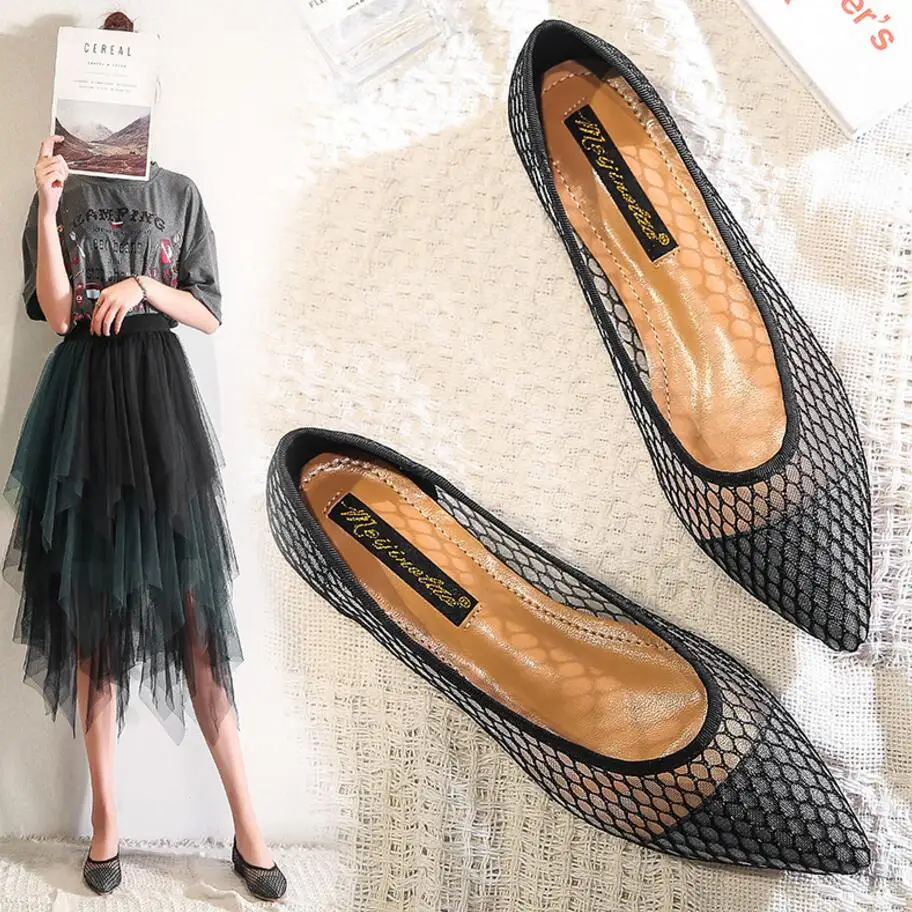 pointed flats