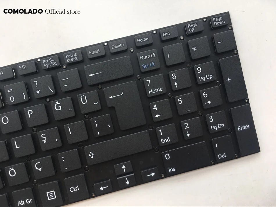 TR Turkish Keyboard For Sony VAIO Fit 15 fit15 SVF15 SVF15A SVF15E SVF15N17CXB Teclado black keyboard TR Layout (2)