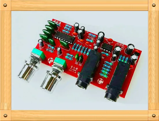 

Free Shipping!!! PT2399 microphone amplifier board / board digital Kara OK reverberation board / reverb / 12V module